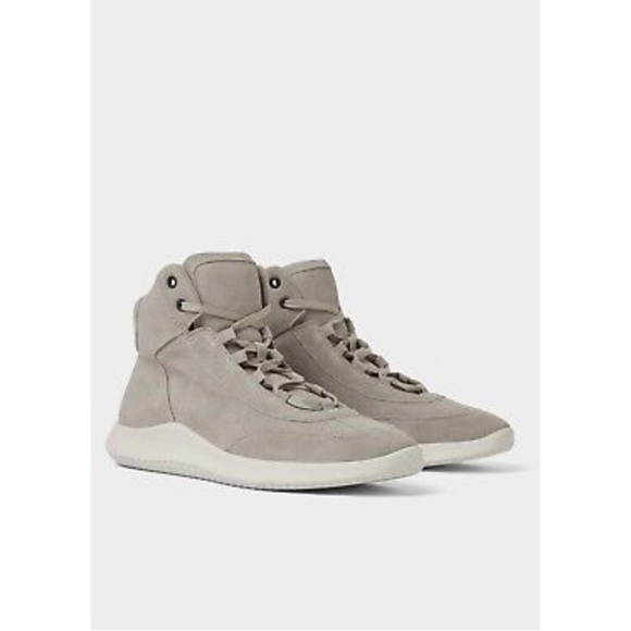 Zara high top leather men sneakers size 8 - Picture 5 of 6